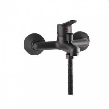TRIUMPH BLACK SOLID QUARTZ EXPOSED BATH MIXER