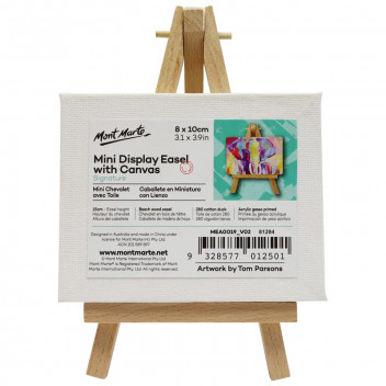 MINI CANVAS WITH EASEL 8X10CM