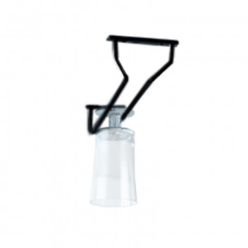 HOLDER WINE GLASS WG290R1BLK   1 ROW 290MM 5MM THICK