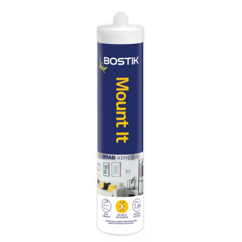 BOSTIK MOUNT IT ASSEMBLY ADHESIVE 280ML