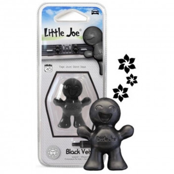 MOTOQUIP LITTLE JOE CAR FRESHENER BLACK VELVET