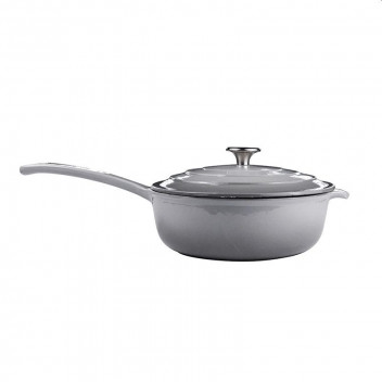 CHEF SAUCE PAN & LID (24CM)(C/I)(GREY)