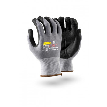 MATSAFE GLOVE NYLON BLACK PU GENERAL PURPOSE PP
