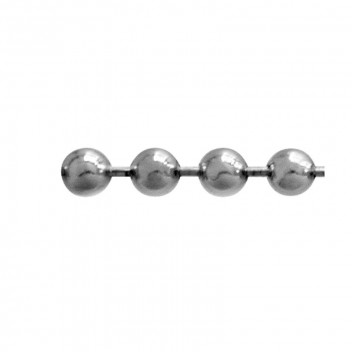 BALL CHAIN BRASS CHROME 3.6MMX25M 11KG