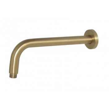 BLUTIDE SHOWER ARM BRASS BRUSHED 300MM.