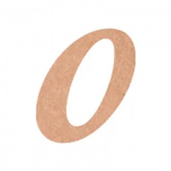 FLAMENCO 0 WOODEN NUMBER 10CM