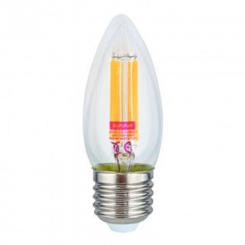 EUROLUX CANDLE BULB LED FILAMENT E27 4W WARM WHITE