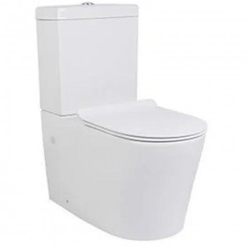 WHITE CLOSE COUPLE PIQUANT TOILET SUITE