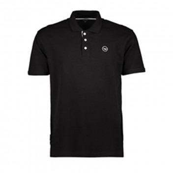 HI-TEC BLACK SMALL PIQUE POLO SHIRT