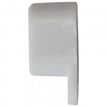 CURTAIN TRACK ENDSTOP WHITE  2 PER PACK