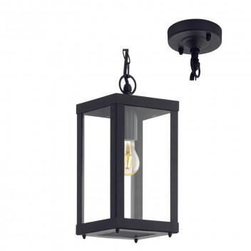 EUROLUX BLACK ALAMONTE1 PENDANT LIGHT