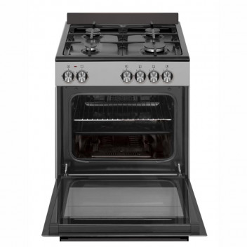 STOVE AND  OVEN  DGS602  GAS & ELECTR STAINLESS STEEL 4 BURNER  DEFY