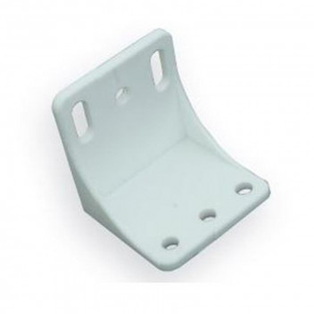 BRACKET CORNER PPPB003/2 WHITE 48X48MM 2PP FIT