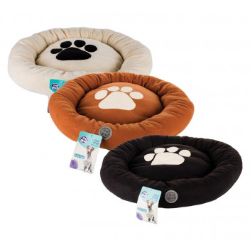 PETMALL PET BED ROUND FLEECE 59CM