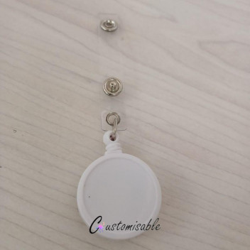 WHITE BADGE REEL