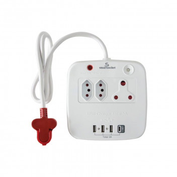 SMARTSOCKET USB POWERHUB SMART SOCKET 5AMP