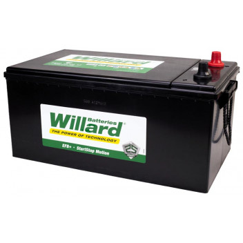WILLARD 210AMP SMF BATTERY T/POST TRUCKS TRACTORS 25 MONTH