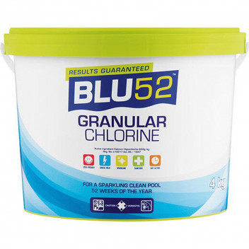 BLU52 DRY GRANULAR CHLORINE 4KG