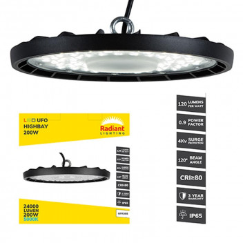 EUROLUX UFO PENDANT LIGHT 5000K 200W