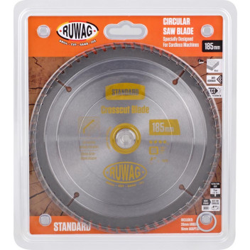 RUWAG CORDLESS Z60 WOOD CIRCULAR SAW BLADE 185MM