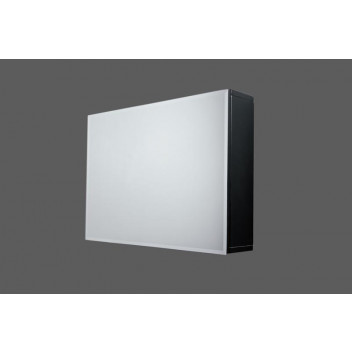 BLACK MIDMAR SINGLE DOOR CABINET MIRROR 400X600X116MM