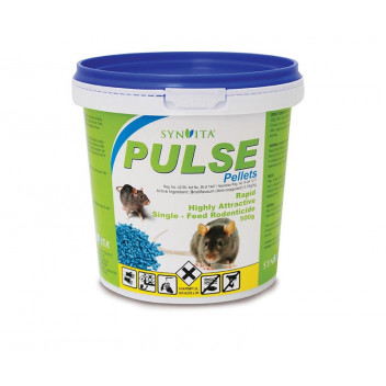 SYNVITA PULSE RODANT PELLETS CHEMICAL PESTICIDE 500G