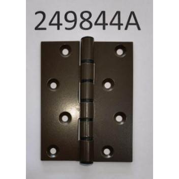 HINGE BUTT 249844A ALUMINIUM PAIR 100X75MM BRONZE 2PP