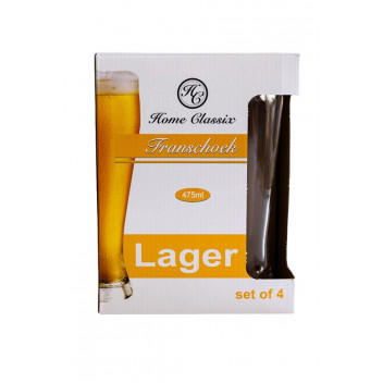 FRANSCHOEK LAGER LARGE GLASS 475ML 4PACK