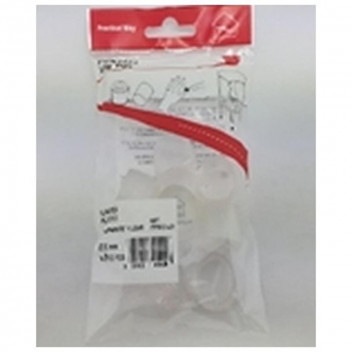 PVC CLEAR LEG TIP 20MM 8PC