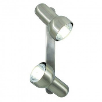 EUROLUX SPOT LIGHT TURBO BAR 2LIGHT SATIN CHROME R80 E27