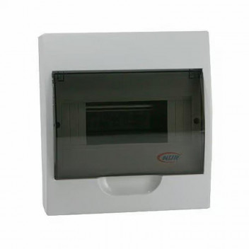 NUR 8WAY DIN SURFACE DISTRIBUTION BOARD