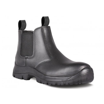 DOT CHELSEA BLACK SAFETY BOOT NO.9