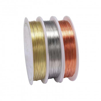 BRONZE COPPER WIRE BEADING 5MMX1M