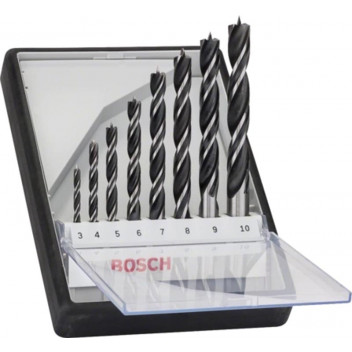 ROBUST LINE BRAD POINT DRILL BIT SET 3/4/5/6/7/8/9/10 MM