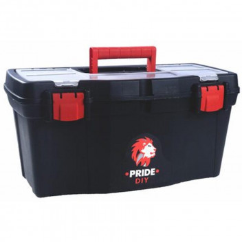 PRIDE BLACK CLIP LOCK TOOLBOX 50CM