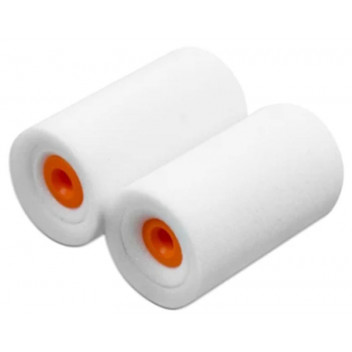 REFILL PAINT ROLLER FOAM 00284 S EDGE 100MM 2PC ROLLINGDOG
