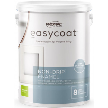 PROMAC BLACK WATERBASED ENAMEL PAINT 5L