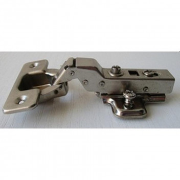 HINGE ECOMAT 110 DEGREE HALF OVERLAY SOFT CLOSE FIT 2 PER PAIR