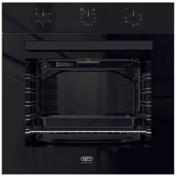 DEFY BLACK GLASS EYELEVEL SLIMLINE OVEN
