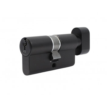 CYLINDER KNOB 60MM DOUBLE BLACK 0G30207BL+BLST BURGLAR PROTEKT C2000 P