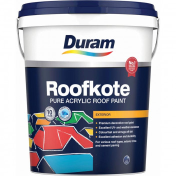 DURAM ROOFKOT BISCUIT ACRYLIC ROOF PAINT 20L