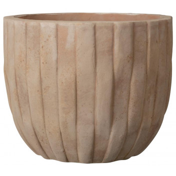 DEROMA CESTRO CERAMIC ROUND CLAY POT 30CM