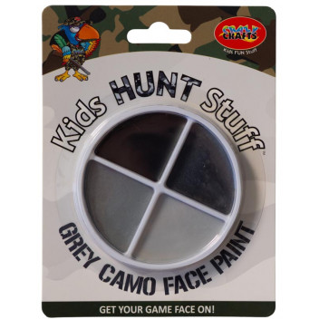 FACE PAINT CRAFT CAMO GREY 4PIECE