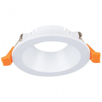 BRIGHTSTAR DOWN LIGHT SQUARE WHITE POLYCARB 89MM