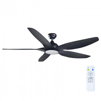 EUROLUX EON BLACK MOTOR CEILING FAN