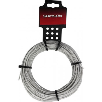 BOLTFIX COATED WIRE ROPE CLEAR 1.5MM 25M SAMSON.