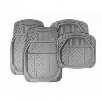 DEEP TROUGH MAT 4PCE SET GREY