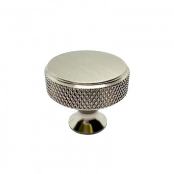 ROCO SATIN CHROME RADIO KNOB 30MM