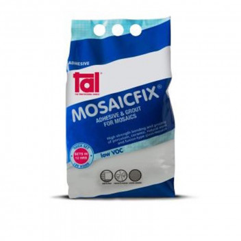 TAL LIGHT WHITE MOSAIC FIX ADHESIVE TILE 5KG