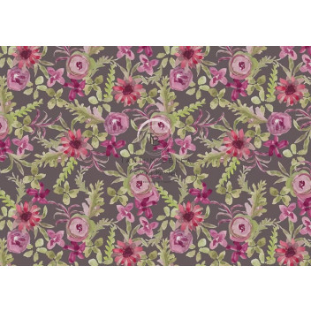 ROSEWOOD FLOWERS DECOUPAGE A3
